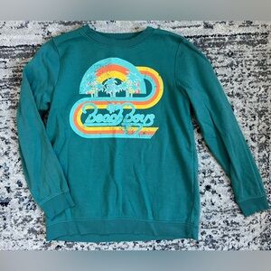 Women's Teal Beach Boys Sweatshirt - Size L
